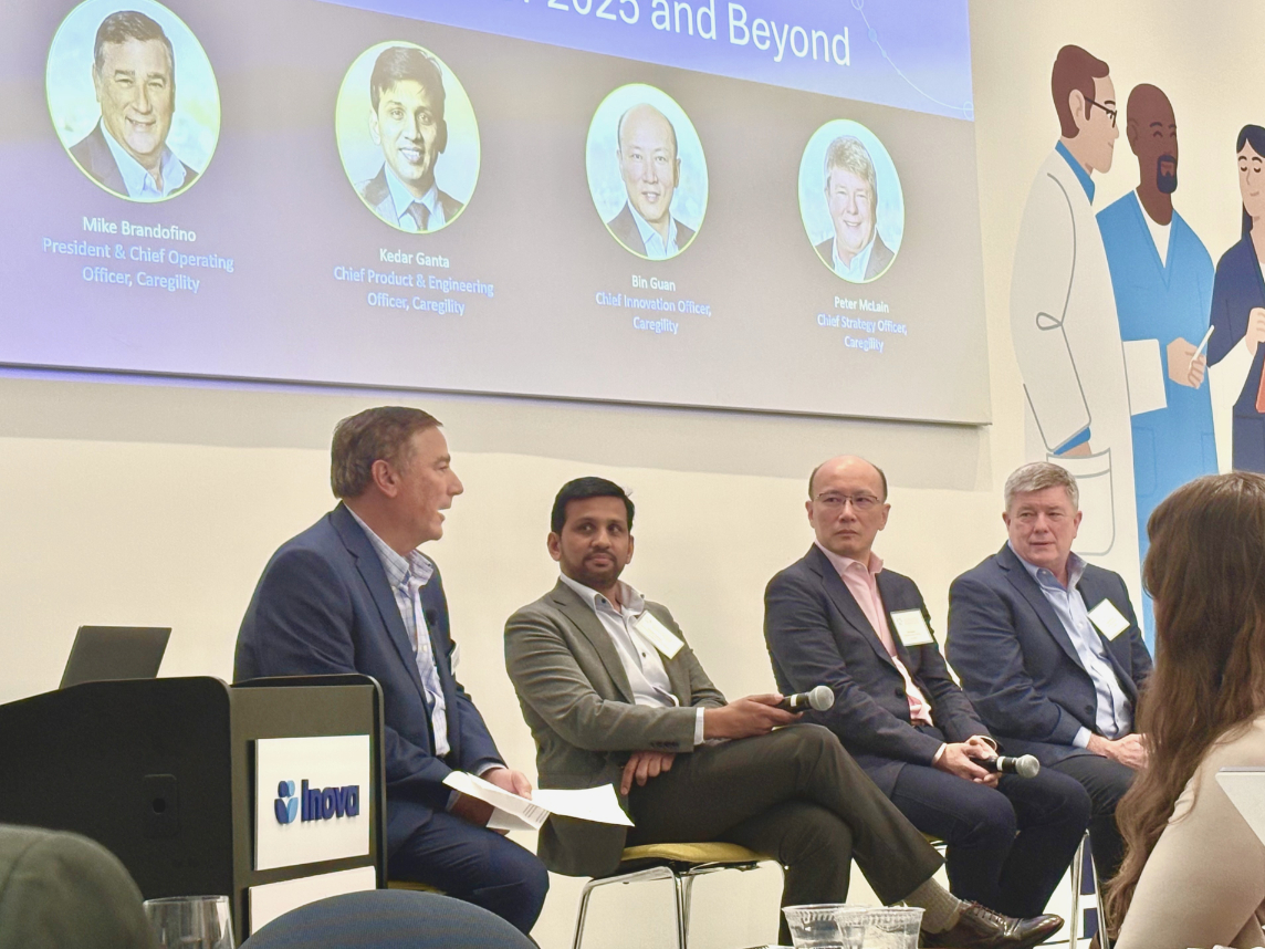 Mike Brandofino, Kedar Ganta, Bin Guan, and Pete McLain Share Caregilitys roadmap